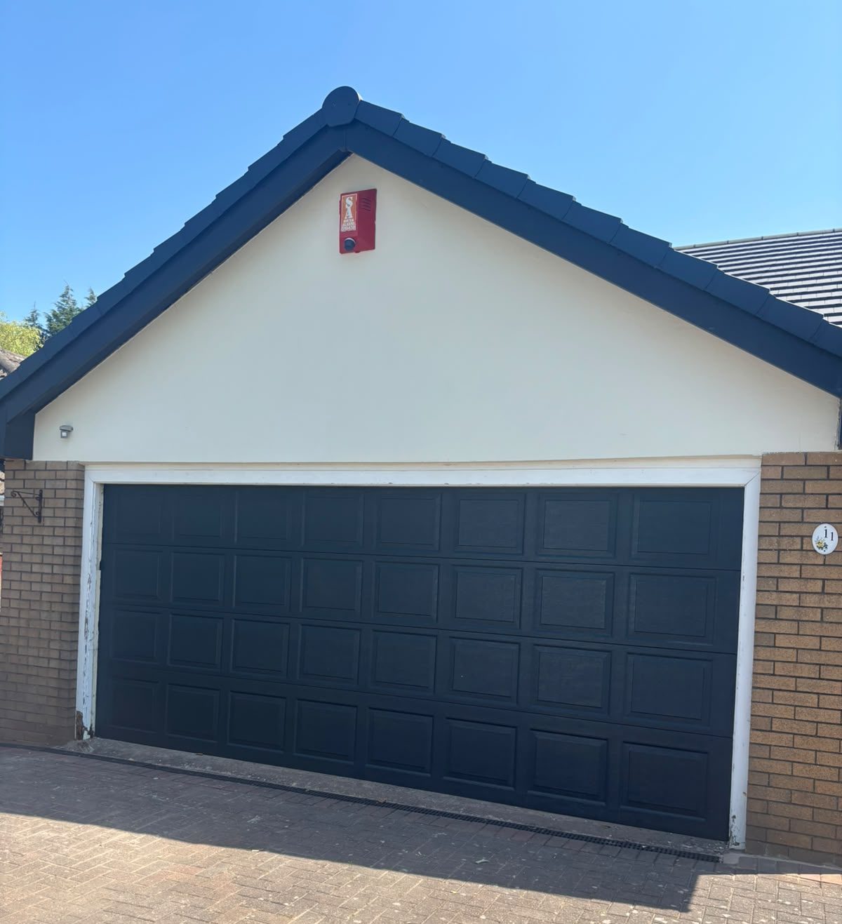 Garage door restoration